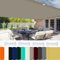 Sun Shade Sail Canopy 3 x 6 m 98% UV Protection,Polyester, Toile d'ombrage Pergola avec Oeillets avec Cordons pour Jardin Patio Terrasse Balcon, Kaki