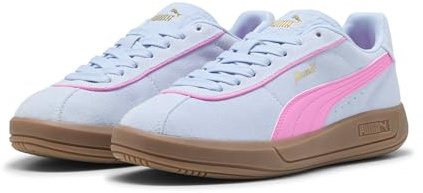 PUMA Sneaker da Donna Club Klassika SD, Haute Tropic Rosa Pixel PUMA Gold, 39 EU