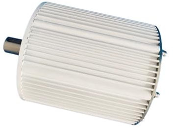 Generatore eolico da 10kw 20kw 48V 96V Generatore a magnete permanente senza ingranaggi AC trifase a bassa velocità for acqua ed energia eolica Baja velocidad inicial para el hogar(Taper Shaft,120V_10