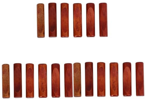 Cabilock 18piezas Soporte De Palillos De Madera Japonesa Elegante Soporte para Cubiertos Organizador De Mesa para Cocina y Restaurantes