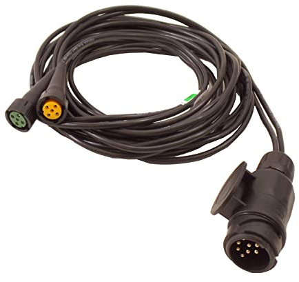 Generisch Anhänger - Kabelbaum - Kabelsatz - 13 polig - 5 Meter - 2X Bajonettverbinder