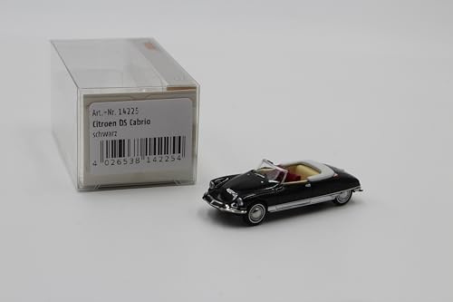 Brekina DS offenes Cabrio Chapron, schwarz Nr. 14225 1/87 /BRN1647
