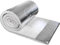 Couverture Isolante en Fibre de Céramique Tapis Isolant Ignifuge avec Feuille D'aluminium Simple Face pour Fours, Poêles,briques Réfractaires,chaudières (610mmx7000mmx20mm)