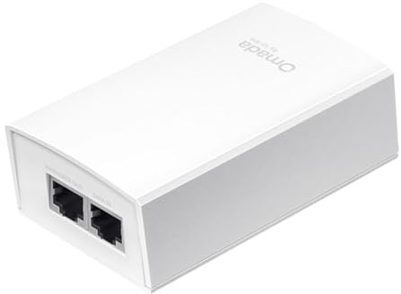 Omada 54V Passiv PoE Adapter, bis zu 30W, Übertragung bis zu 100m, Wandmontage, 2x Gigabit 2,5 Ports, Plug & Play, keine Installation, funktioniert mit PoE Geräten