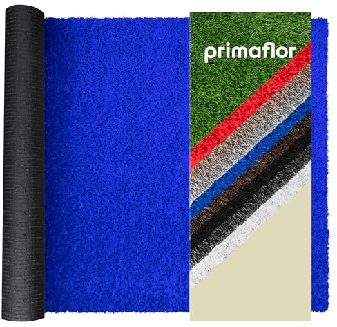 Primaflor Kunstrasen Expo B1 | Blau | 200x100 cm | Outdoor Bodenbelag | 22 mm Gesamthöhe, Brandschutzklasse Cfl-s1, UV-beständig und wasserdurchlässig; für Messe, Event, Balkon und Terrasse