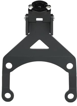 XWDPDNHHD Filming Mount Motorcycle Navigation Bracket GPS Mount Phone Plate Holder For MT-09 MT-09SP 2021 2022 2023 Front Bar Holder(Black 3)