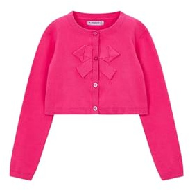 Mayoral Cardigan Tricot Basico giroco per Bambine e Ragazze Clavel