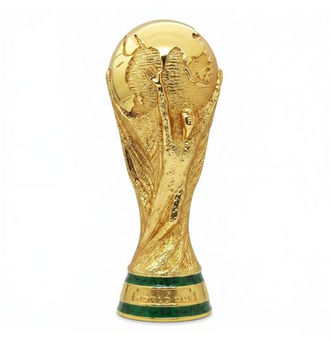 FIFA World Cup 2026 Official Gift, Trofeo 3D Oficial FIFA Copa del Mundo 2026 – 150 mm – Artículo de Colección – Aleación de Zinc Premium – Perfecto para Escritorio, Oficina & Coleccionismo de Fútbol