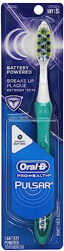 Oral-B Pro-Health Pulsar Battery Powered Toothbrush, Soft, Colors May Vary, 1 Count