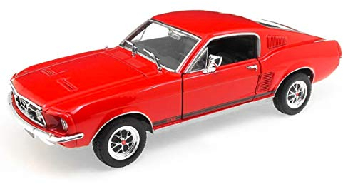 Welly 1:24 Ford Mustang GT 1967 rot Modellauto