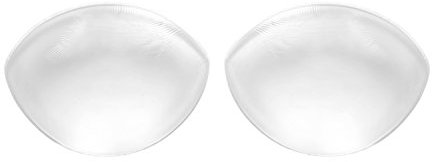 Sodacoda Damen - 260g/Paar - Große Silikon Brust Einlagen (Transparent)