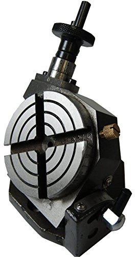 OMEX Mini mesa rotatoria inclinable 3 pulgadas - 75 milímetros para la fresadora I hice en la India