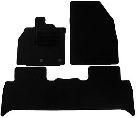 TEXER Textil Fußmatten Passend für Renault Scenic III Bj. 2009-2016 Basic