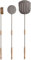 GrecoShop Spazzola Paletta Utensili per Forno Pizza in Alluminio Set 3 Pezzi