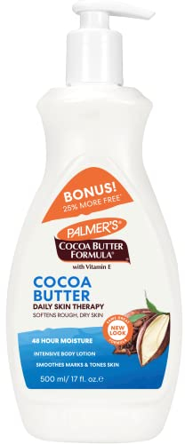 cocall Cocoa Butter Feuchtigkeitsspendende Lotion Pumpflasche Bonus, 500 ml
