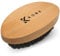 Kobe Palm Men's Military Style Boar Bristle Hair Brush/Beard Brush - Hand Sized Beard Brush for Men - Perfect for Beard Care - Works Well With Beard Oils (Beech)