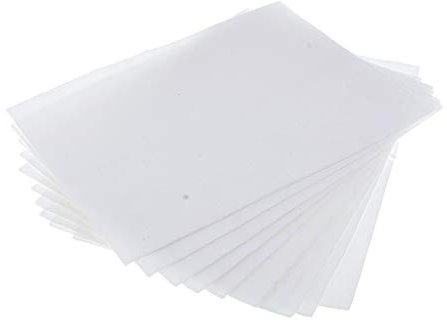 P Prettyia 10pcs Papier Fusion Verre Glass Fusing Paper Ceramic Fiber Square