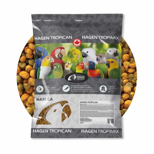Hari Tropican Parrot Lifetime Granules 4mm, 11.34kg, for Adult Parrots