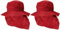 Marky G Apparel Unisex MARKYG-2PK-ACUB101 Verschluss, Nautisches Rot, L