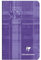 Clairefontaine 3586C - Packung mit 20 Heften, 7,5 x 12 cm, liniert, 90 g, 24 Blatt, farbig sortiert, 1 Pack