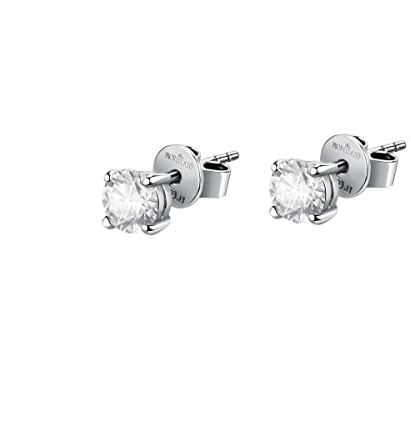 MORELLATO Damen Ohrringe, TESORI Kollektion, aus Silber 925, Zirkone - SAIW99