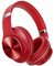 DOQAUS Bluetooth Kopfhörer Over Ear, [Bis zu 90 Std] Kabellose Kopfhörer mit 3 EQ-Modi, HiFi Stereo Faltbare Headset mit Mikrofon, weiche Ohrpolster für Reisen/Büro/Handy/PC-Rot