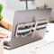 Beblau SHIFT Organizer adesivo rimovibile per laptop e scrivanie per avere sempre a portata di mano cavi, penne e i tuoi accessori indispensabili | REGALO PERFETTO | GIALLO | accessori home office