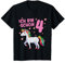 Ich Bin Schon 4 Jahre Einhorn Mädchen 4 Geburtstag Einhorn T-Shirt