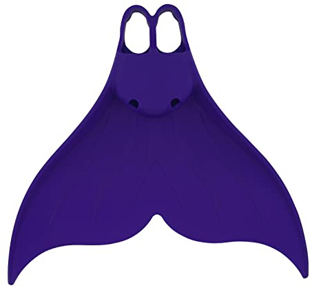 Finis Meerjungfrau-Schwimmflosse zum Schnorcheln, Tauchen, Schwimmen, Flossen für Erwachsene, Herren, Damen (Medium, Violett)