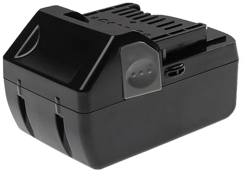 EXTENSILO Akku kompatibel mit Hitachi/Hikoki WH 18DSL, WM 18DBL Elektrowerkzeug, Staubsauger (5000 mAh, Li-Ion, 18 V)