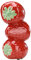 Erdbeervase für Blumen, Niedliche Keramik-Erdbeer-Dekovase, Vintage-inspirierte Erdbeervase, Dekorative Keramikvase, Kreatives Obst-Erdbeer-Blumenarrangement für die Heim- und Küchendekoration(Rot)