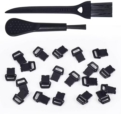 iKammo 20 Pcs iPhone Dust Plugs, Charging Port Lightning Plug Dust Covers for iPhone 14, 14 Pro Max 13 12 11 Mini, X XS XR 8/7 iPad AirPods, iPhone Charger Port Plug Protector with 2 Cleaning Brushes