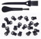 iKammo 20 Pcs iPhone Dust Plugs, Charging Port Lightning Plug Dust Covers for iPhone 14, 14 Pro Max 13 12 11 Mini, X XS XR 8/7 iPad AirPods, iPhone Charger Port Plug Protector with 2 Cleaning Brushes