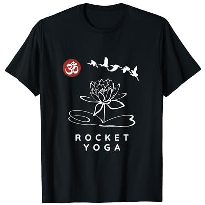 Rocket Yoga Instructor / Rocket Yoga Anfänger Design T-Shirt