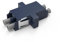 nexinex Glasfaserkabel Adapter | Kupplung LC auf LC Duplex | Verbinder für LWL Patchkabel | Buchse/weiblich