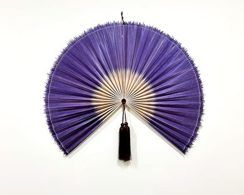 Crafts Store Vietnam Bamboo Wall Fan, 20x40 Inches, Modern & Natural Style, Eco-Friendly Material & Year-Round Decor