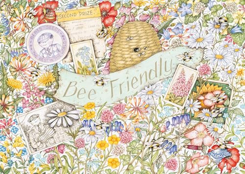 Ravensburger Puzzle für Erwachsene – Puzzle 1000 Teile – Bienenfreunde – Erwachsene und Kinder ab 14 Jahren – Hochwertiges Puzzle – Natur – 12001079