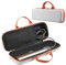 UMavlesFrd Europäische Version Kompatibel mit Dyson Airstrait Tasche, Reisetasche Aufbewahrung für Dyson Airstrait Glätteisen (Grau-orange)