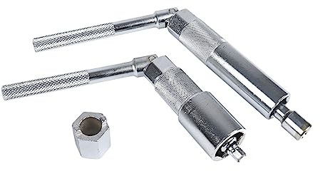 Clé à douille d'amortisseur arrière de voiture - Kit d'outils de démontage - Clé à douille - Amortisseur arrière - Outil de réduction de vitesse