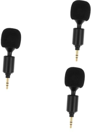 Artibetter 3 Stücke Mic 3 5mm Stereo Biegsamen Mikrofon Für Pc Home Singen Gaming Aufnahme