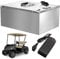 FREEDOH 72V LiFePO4 Batterie 60V Lithium-Batterie Pack 42V Motorrad Batterie 50Ah 72Ah 85Ah 100Ah mit Ladegerät für 50-7200W Golf Warenkorb Dreirad Motor,72v50ah