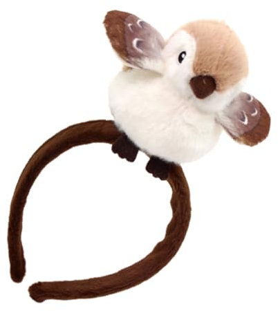 PLAFOPE Niedliches Und Weiches Plüsch-vogel-stirnband Zum Gesichtswaschen, Bequemes Cartoon-haarband Für Kinder Und Erwachsene, Ideal Für Make-up, Spa Und Foto-requisiten