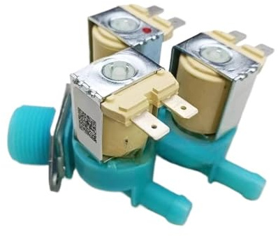 Wassereinlassventil For Waschmaschine, Kompatibel Mit Samsung, WD70J5413AW 90J7410GW GX Magnetventil DC62-00233B(DC62-00233B(D))