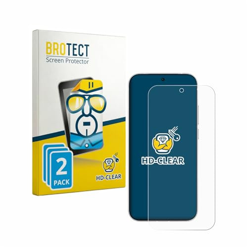 BROTECT Schutzfolie für Vivo iQOO Z11 Turbo | 2 Stück Transparenter Displayschutz Made in Germany Klare Displayschutz-Folie Clear Einfache Montage Case-Friendly