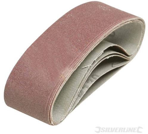 Power Tool Accessories Sanding Belts Sanding Belts 65mm x 410mm 5pk 120 Grit Fits all 65mm x 410mm sanders including AEG and Black & Decker. Flexible, durable aluminium oxide sanding belts. Fully resin bonded.