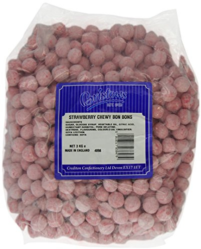 Bristows Strawberry Bonbons Bag 3 Kg