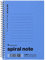 Maruman spiral notebook 6mm ruled paper A6 Blue N670A-02 10-volume set