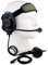Buwico HD01 Z Tactical Bowman Elite II 2 Pin Headset Earpiece with U94 Style PTT for Kenwood Two Way Radios Baofeng Woxun Puxing Walkie Talkies