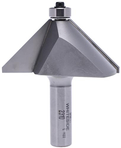 Whiteside Router Bits 2310 fresa Bit con longitud de corte de 45 grados 1 – 1/2-inch