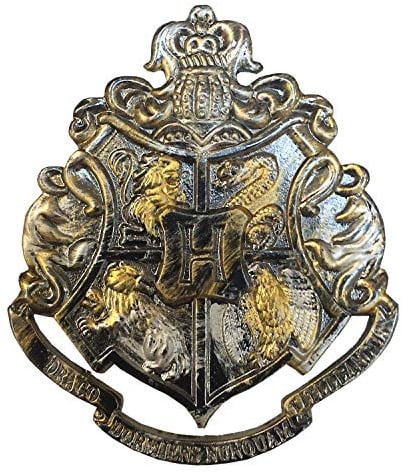 The Noble Collection Harry Potter Épingle en métal avec blason de Poudlard 4 cm